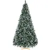 Sapin de Noël artificiel avec neige - Sapin canadien - 210?cm - Sans é...