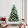 Prolenta Maison Exclusive - Sapin de Noël artificiel pliable avec effe...