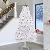 Prolenta Arbre de Noël blanc pliable, de qualité supérieure, 270 cm, e...