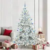 Prolenta Arbre de Noël blanc pliable, de qualité supérieure, en PVC et...