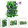The Living Store - Treillis de lierre artificiel extensible 5 pcs vert...