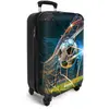 NoBoringSuitcases - Valise Cabine, Valises, Bagages Cabine - Marbre - ...