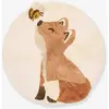 Tapis Renard (110 x 110 cm)