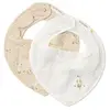 Set de 2 bavoirs bandana Little Goose