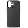 Decoded Coque pour iPhone 16 Plus Antichocs en Cuir Compatible MagSafe Noir