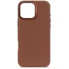 Decoded Coque pour iPhone 16 Pro Max Antichocs en Cuir Compatible MagSafe Marron clair