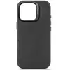 Decoded Coque pour iPhone 16 Pro Antichocs en Cuir Compatible MagSafe Noir
