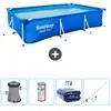 Piscine Rectangulaire Steel Pro - Comprend des accessoires CB54