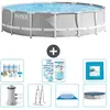 Piscine ronde Prism Frame - Comprend des accessoires CB42