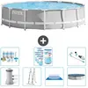 Piscine ronde Prism Frame - Comprend des accessoires CB45