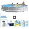 Piscine ronde Prism Frame - Comprend des accessoires CB22