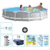Piscine ronde Prism Frame - Comprend des accessoires CB28