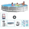 Piscine ronde Prism Frame - Comprend des accessoires CB55