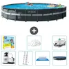 Intex Rond Ultra XTR Frame Zwembad - 732 x 132 cm - Inclusief Pomp - L...