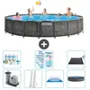 Piscine ronde Prism Frame - Comprend des accessoires CB44