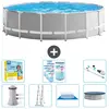 Piscine ronde Prism Frame - Comprend des accessoires CB51