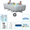 Piscine rectangulaire Prism Frame - Comprend des accessoires CB29