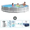Piscine ronde Prism Frame - Comprend des accessoires CB93