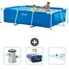 Piscine à cadre rectangulaire - Comprend des accessoires CB78