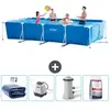 Intex Frame Pool Piscine à cadre rectangulaire - Comprend des accessoires CB54