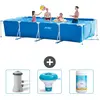 Intex Frame Pool Piscine à cadre rectangulaire - Comprend des accessoires CB77