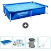 Piscine Rectangulaire Steel Pro - Comprend des accessoires CB5