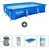 Piscine Rectangulaire Steel Pro - Comprend des accessoires CB51