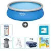 Piscine Gonflable Ronde Fast Set - Comprend des accessoires CB26