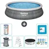 Piscine Gonflable Ronde Fast Set - Comprend des accessoires CB22