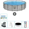 Piscine Ronde Steel Pro MAX - Comprend des accessoires CB29