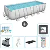 Piscine Rectangulaire Power Steel - Comprend des accessoires CB31