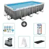 Piscine Rectangulaire Power Steel - Comprend des accessoires CB29