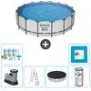 Piscine Ronde Steel Pro MAX - Comprend des accessoires CB30