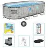 Piscine Oval Power Steel - Comprend des accessoires CB33