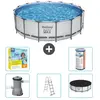 Piscine Ronde Steel Pro MAX - Comprend des accessoires CB33