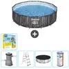 Piscine Ronde Steel Pro MAX - Comprend des accessoires CB33