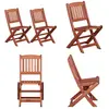 vidaXL Chaises à manger pour enfants lot de 2 Bois d'eucalyptus - Chaise Enfant - Chaise Jardin - Mobilier Enfant - Table Et Chaises Enfant - Terrasse