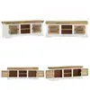 Meuble tv 110x30x40 cm Bois massif de manguier - meuble tv - meubles tv - Home & Living - Brun