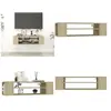 Meuble tv suspendu Chêne sonoma 100x30x26,5 cm Bois ingénierie - meuble tv - meubles tv - Home & Living - Brun