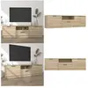 vidaXL Meuble TV Chêne sonoma 140x35x40 cm Bois d'ingénierie - meuble ...