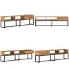 Vidaxl - Meuble tv 160x30x45 cm Bois d'acacia massif - meuble tv - meu...