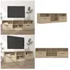 Vidaxl - Meuble tv Chêne sonoma 150x33,5x45 cm Bois d'ingénierie - meu...