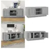 Vidaxl - Meuble tv sonoma gris 102x35x45 cm bois d'ingénierie - Meuble...
