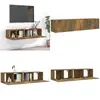 Vidaxl - Ensemble de meubles tv 2 pcs Chêne fumé Bois d'ingénierie - e...