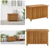 vidaXL Boîte de rangement de jardin 90x50x58 cm bois d'acacia massif - Boîte De Rangement Jardin - Coffre De Rangement Extérieur - Rangement Jardin - Meuble