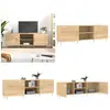 Meuble tv chêne sonoma 150x30x50 cm bois d'ingénierie - meuble tv - meubles tv - Home & Living - Brun