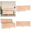 Vidaxl - Boîte de rangement de jardin 150x50x56,5 cm bois massif sapin - Boîte De Rangement Jardin - Coffre De Jardin - Rangement Extérieur - Meuble