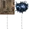 vidaXL Guirlande lumineuse 1000 led Intérieur et extérieur 100 m Blanc...