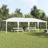 vidaXL Tente de fête  blanche 8x4 m PE