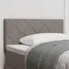 vidaXL Tête De Lit Vidaxl Design Blocs Diamants Taupe 90 Cm Tissu